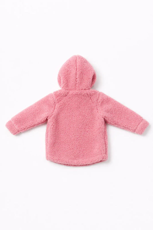 Baby/Kid Virgin Wool Jacket - Pink - MellowConceptStore