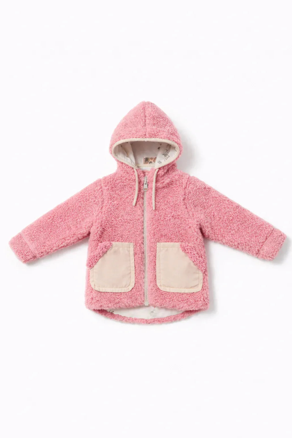Baby/Kid Virgin Wool Jacket - Pink - MellowConceptStore