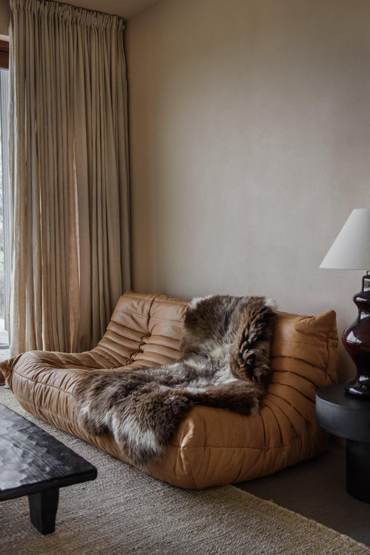 Natural Sheepskin Rug Rare Breed