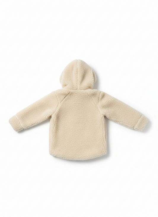 Baby/Kid Virgin Wool Jacket - White