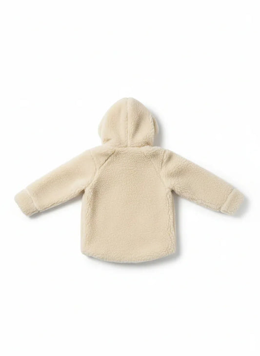 Baby/Kid Virgin Wool Jacket - White - MellowConceptStore
