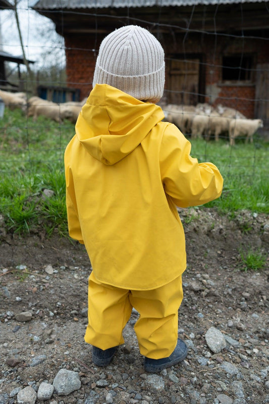 Waterproof Baby/Kid Clothing Set Yellow
