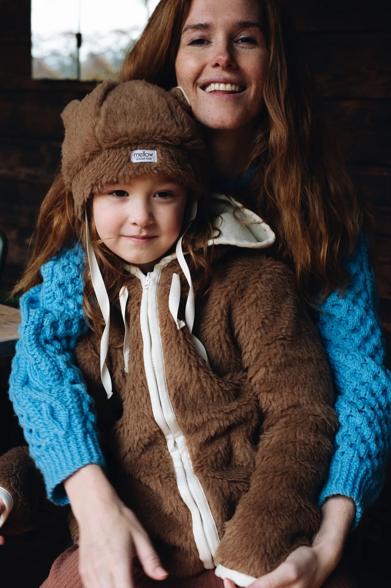Brown Bear Woolen Baby Hat - MellowConceptStore