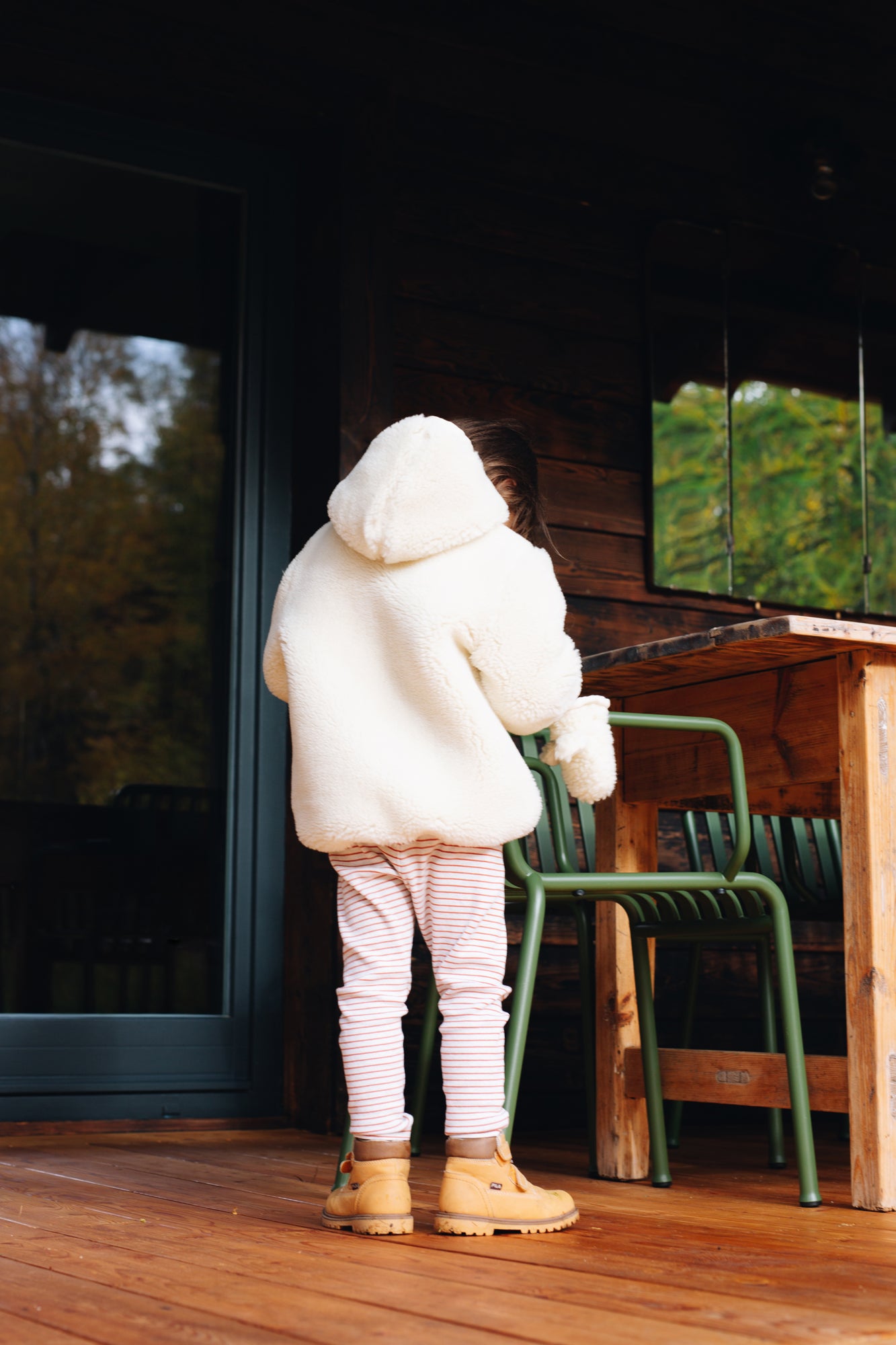 Polar Bear Woolen Baby Gloves