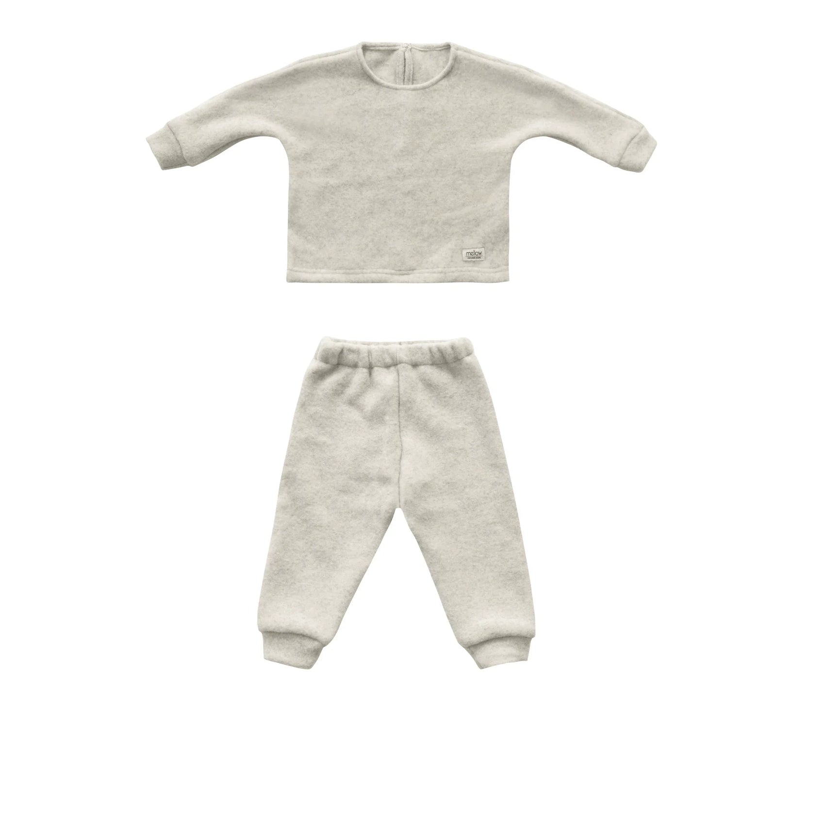 Woolen Baby/Kid Clothing Set - Grey - MellowConceptStore