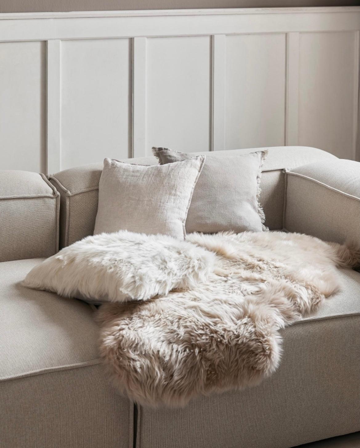 Ivory Natural Sheepskin Rug