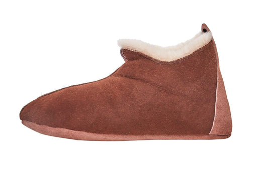 Adult Natural Sheepskin Boots - Brown - MellowConceptStore