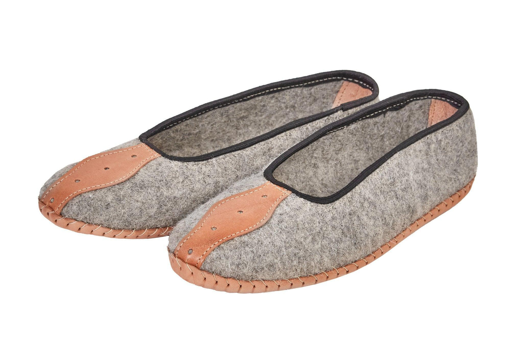Adult Woolen Slippers (felt) - MellowConceptStore