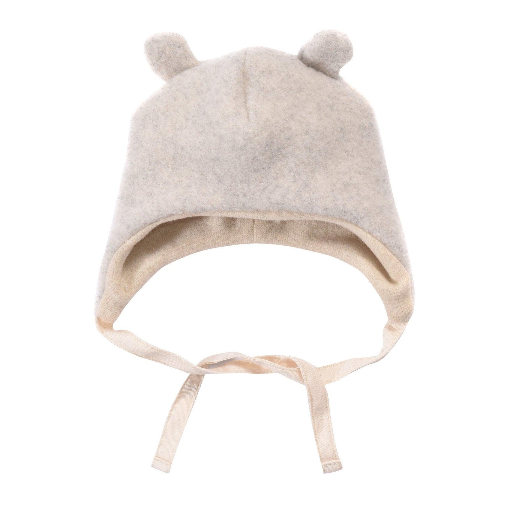 Grey Bear Woolen Baby Hat - MellowConceptStore