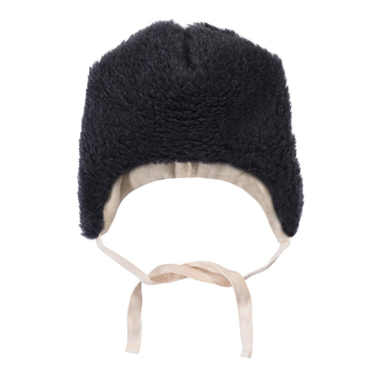 Black Bear Woolen Baby Hat - MellowConceptStore