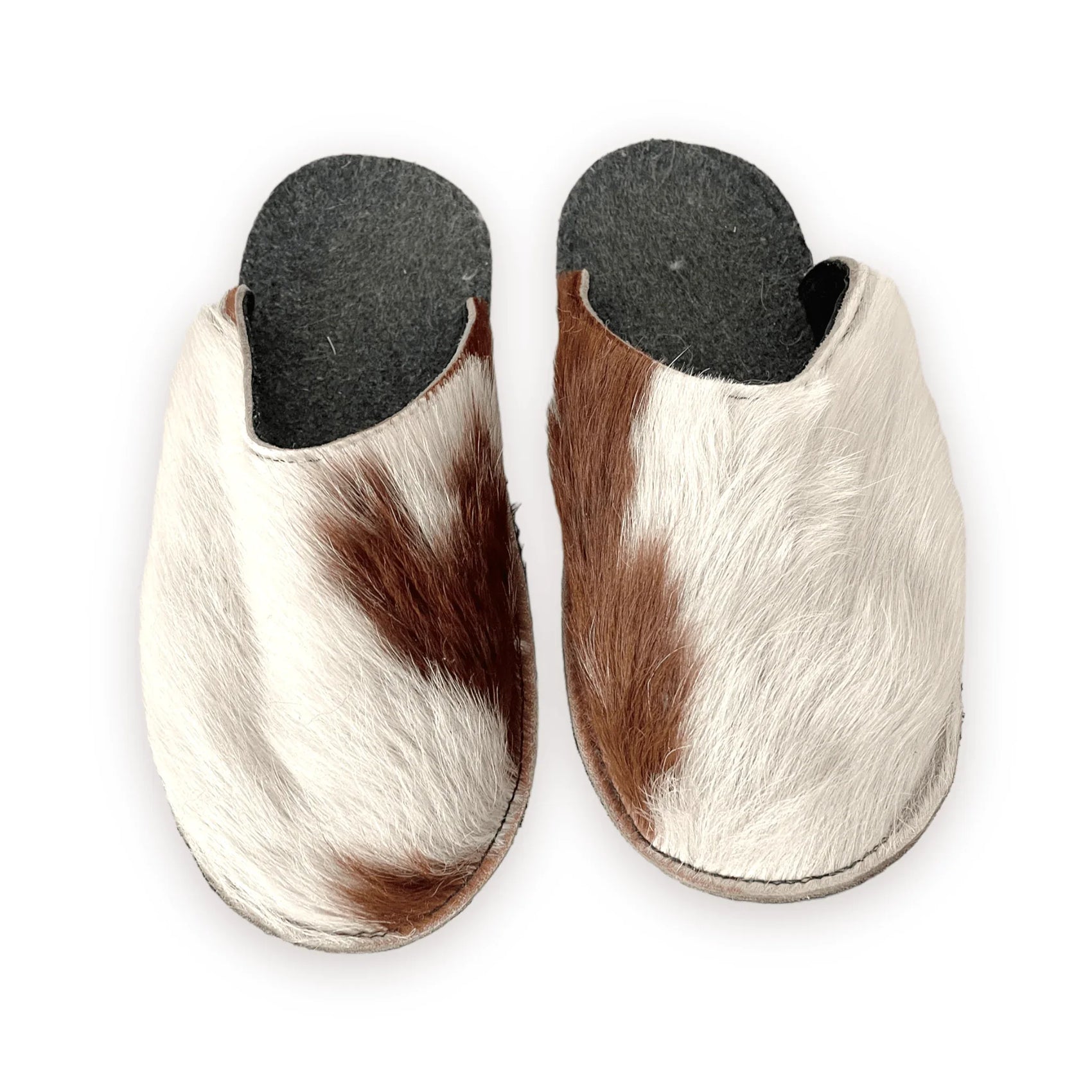 Adult Natural Goat skin Slippers - MellowConceptStore