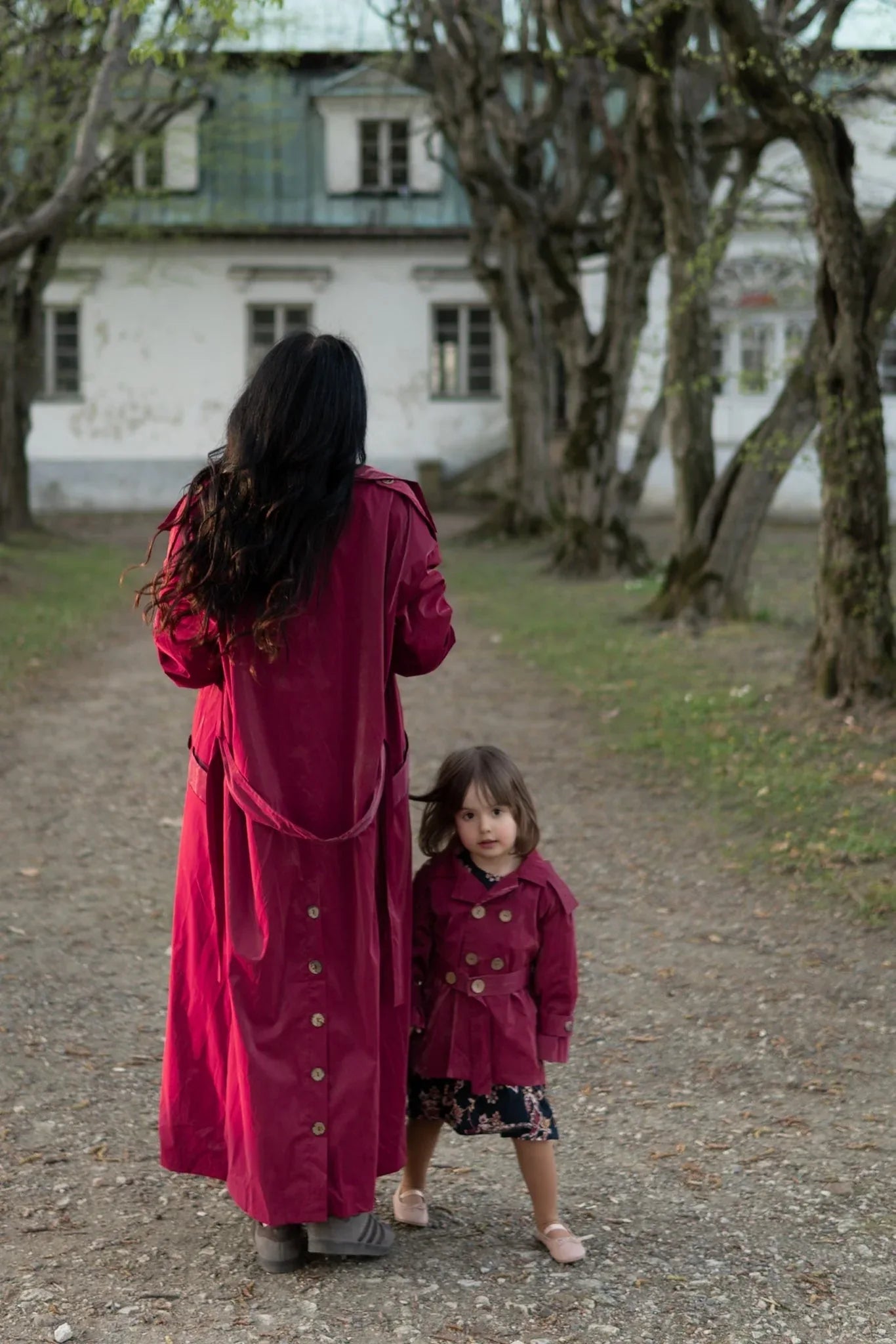Trench Coat - Burgundy Red - MellowConceptStore