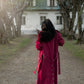 Trench Coat - Burgundy Red - MellowConceptStore