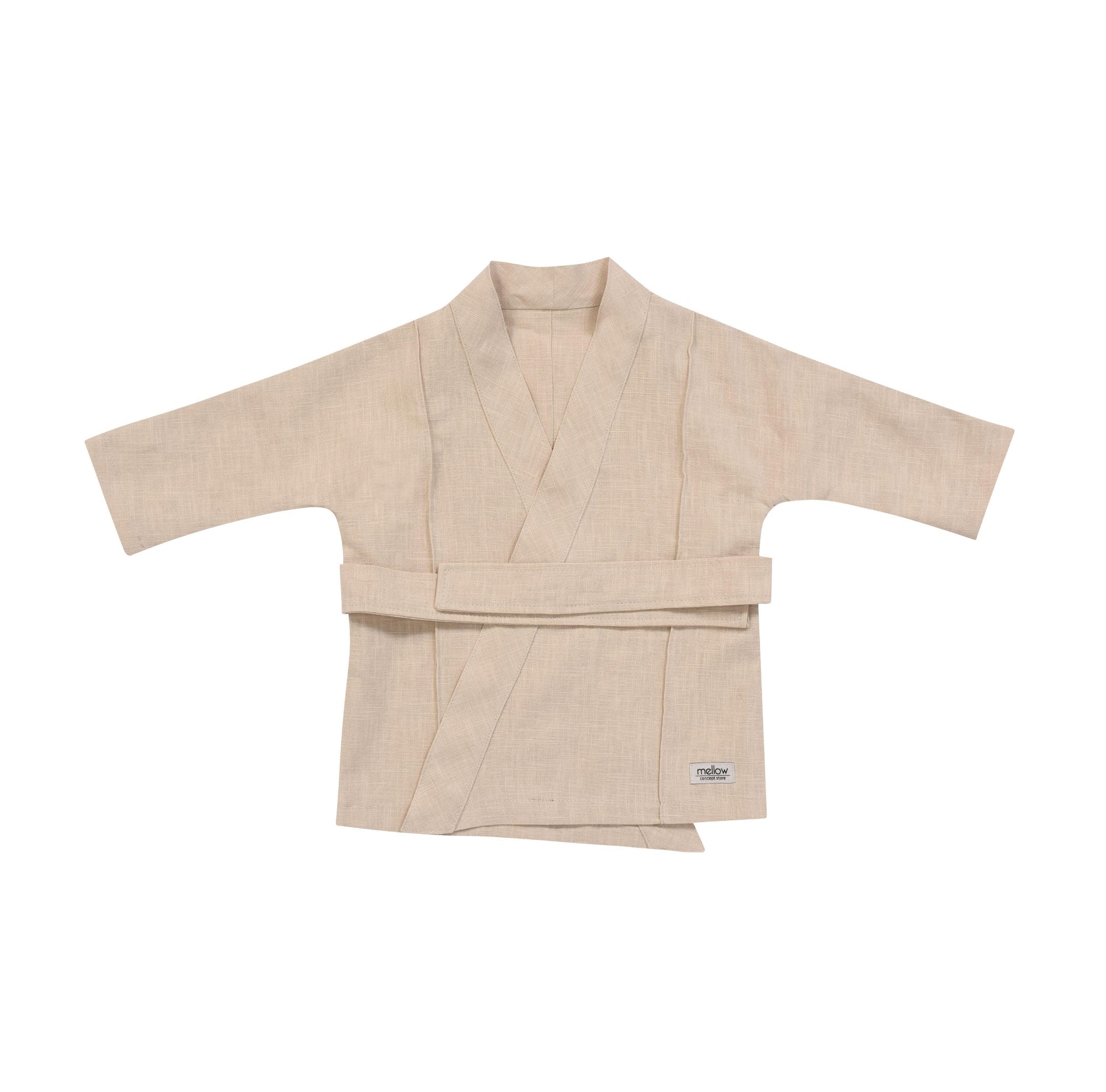 Ramie Baby/Kid Kimono - Beige - MellowConceptStore