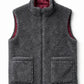 Woolen Unisex Vest - Dark grey - MellowConceptStore