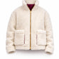 Men's Oversized Wool Jacket - White - MellowConceptStore
