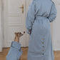 Trench Coat - Light Blue - MellowConceptStore