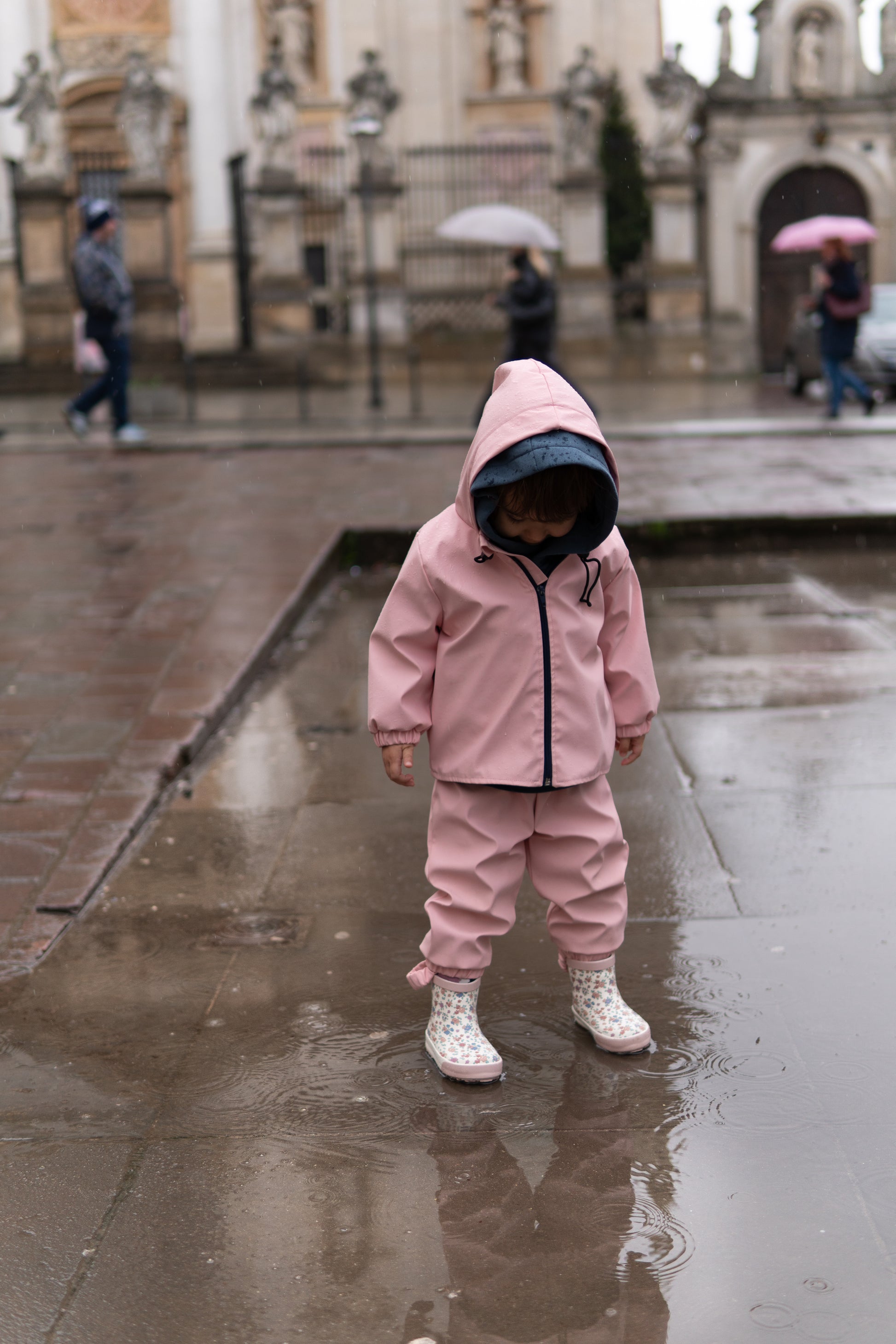 Waterproof Baby/Kid Clothing Set Rosa