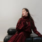 Silk/Cotton Clothing Set - Burgundy - MellowConceptStore