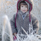 Baby/Kid Jacket in Teddy Wool Melange Brown