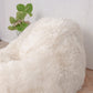 Natural Sheepskin Beanbag White
