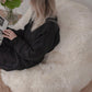 Natural Sheepskin Beanbag White