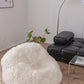 Natural Sheepskin Beanbag - White