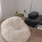 Natural Sheepskin Beanbag White