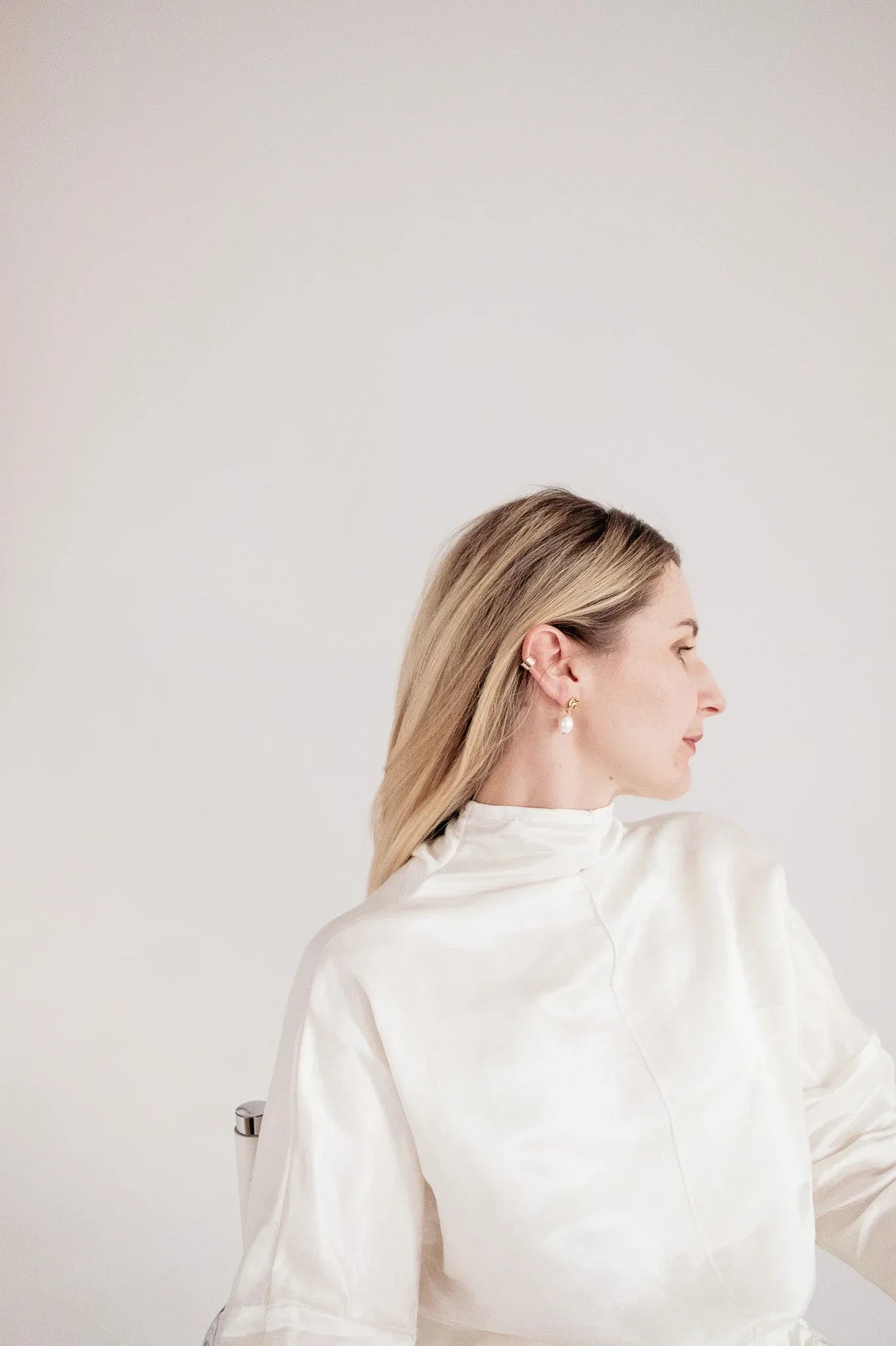 Silk/Linen Clothing Set - White - MellowConceptStore