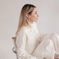Silk/Linen Clothing Set - White - MellowConceptStore