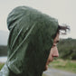 Waterproof Coat with Wool Khaki