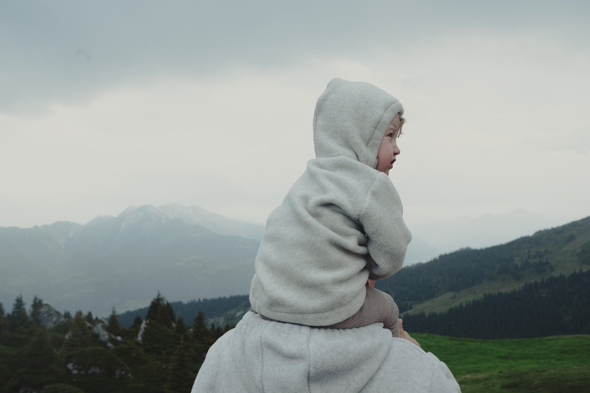 Baby/Kid Virgin Wool Jacket Grey