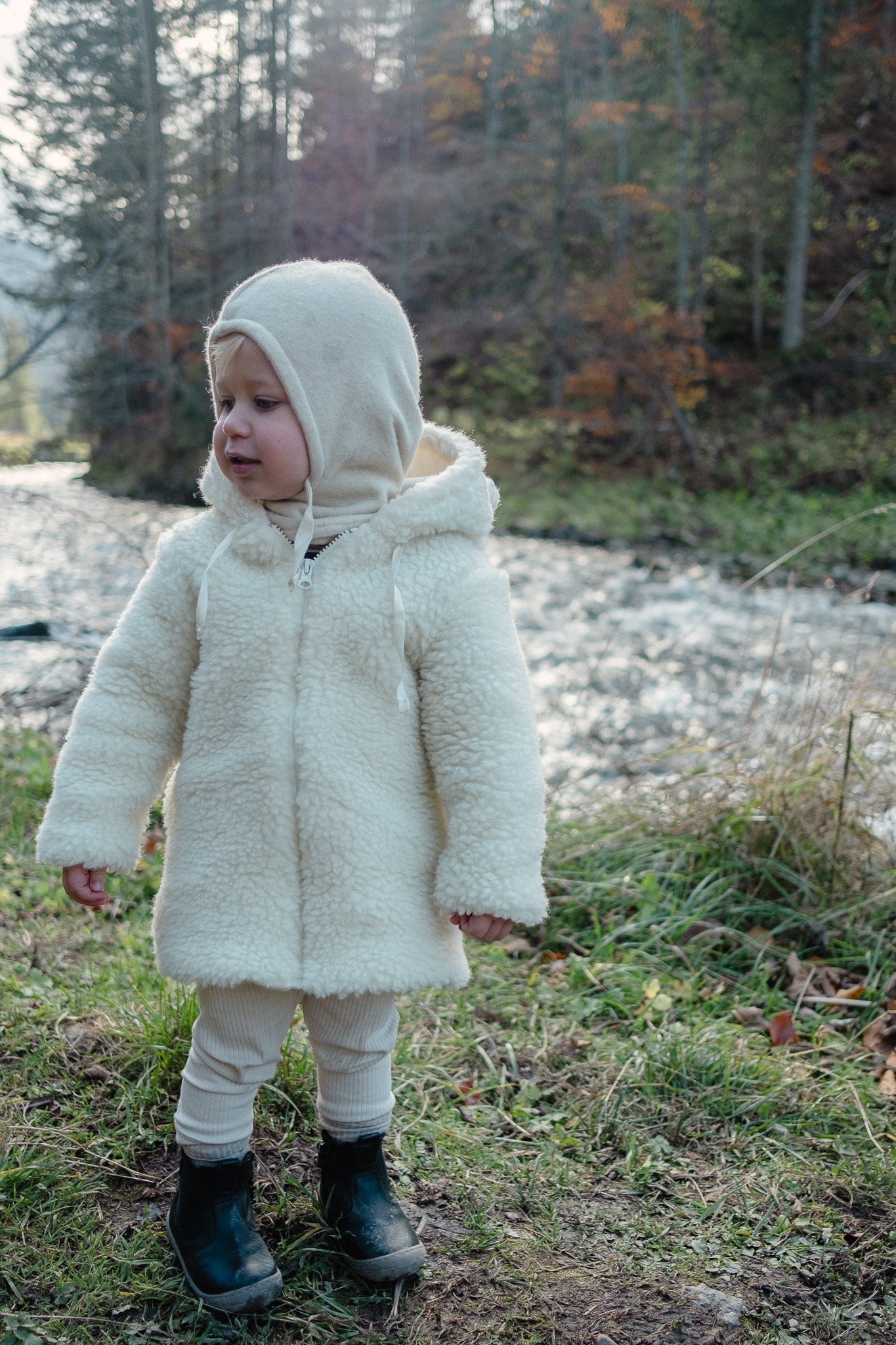 Woolen Balaclava  White