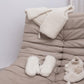 White Baby/Kid Natural Woolen Boots