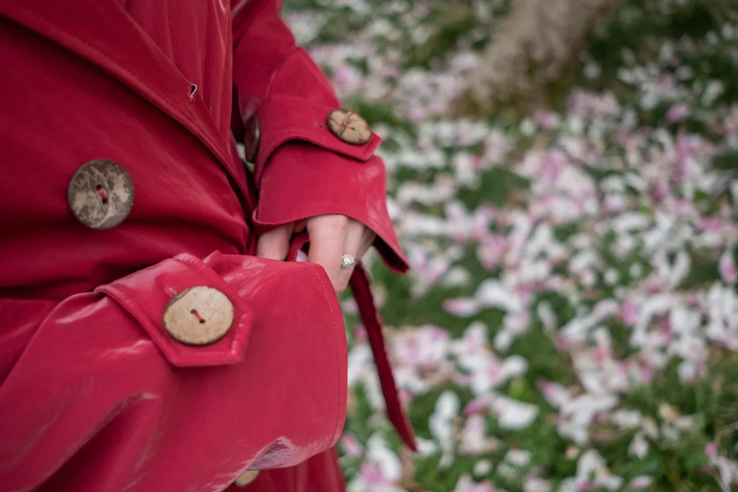 Trench Coat - Burgundy Red - MellowConceptStore