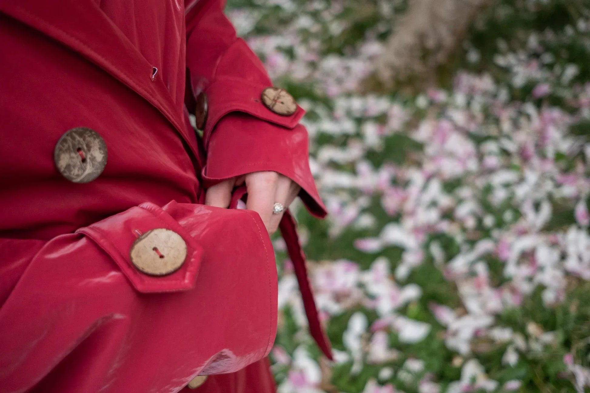 Trench Coat - Burgundy Red - MellowConceptStore