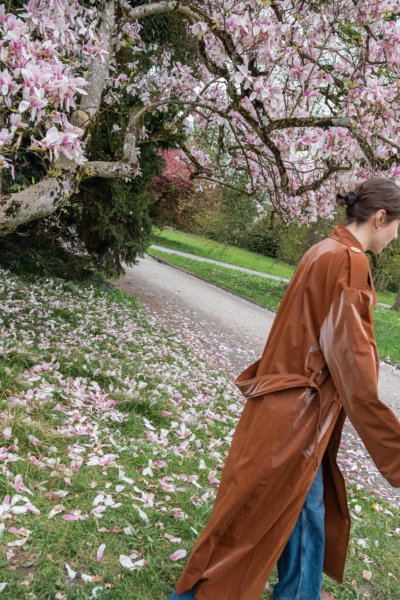 Trench Coat - Chocolate Brown - MellowConceptStore