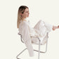 Silk/Linen Clothing Set - White - MellowConceptStore