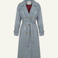 Trench Coat - Light Blue - MellowConceptStore