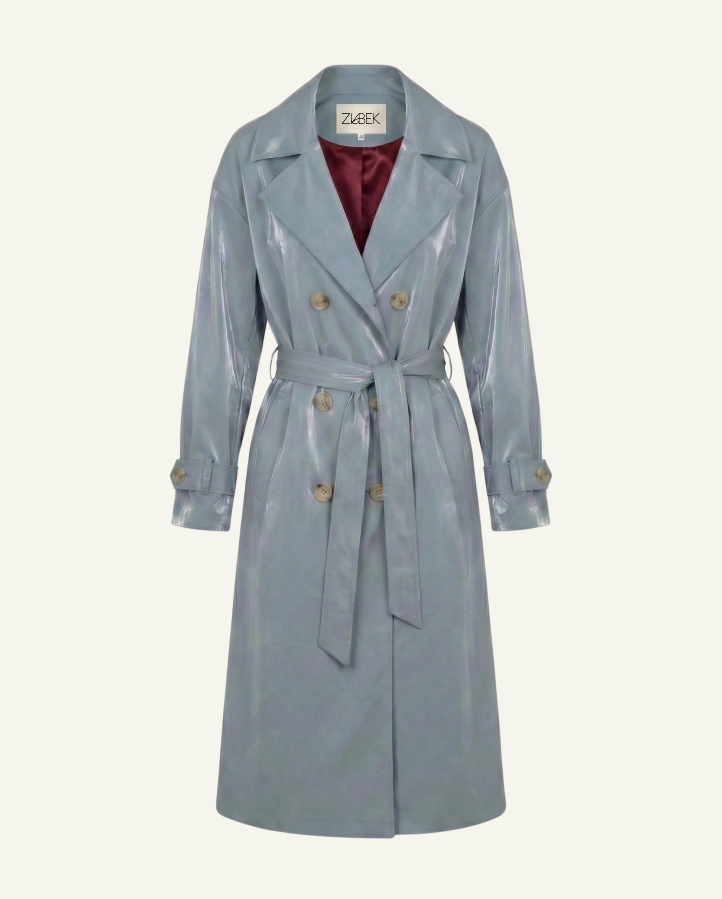 Trench Coat - Light Blue - MellowConceptStore