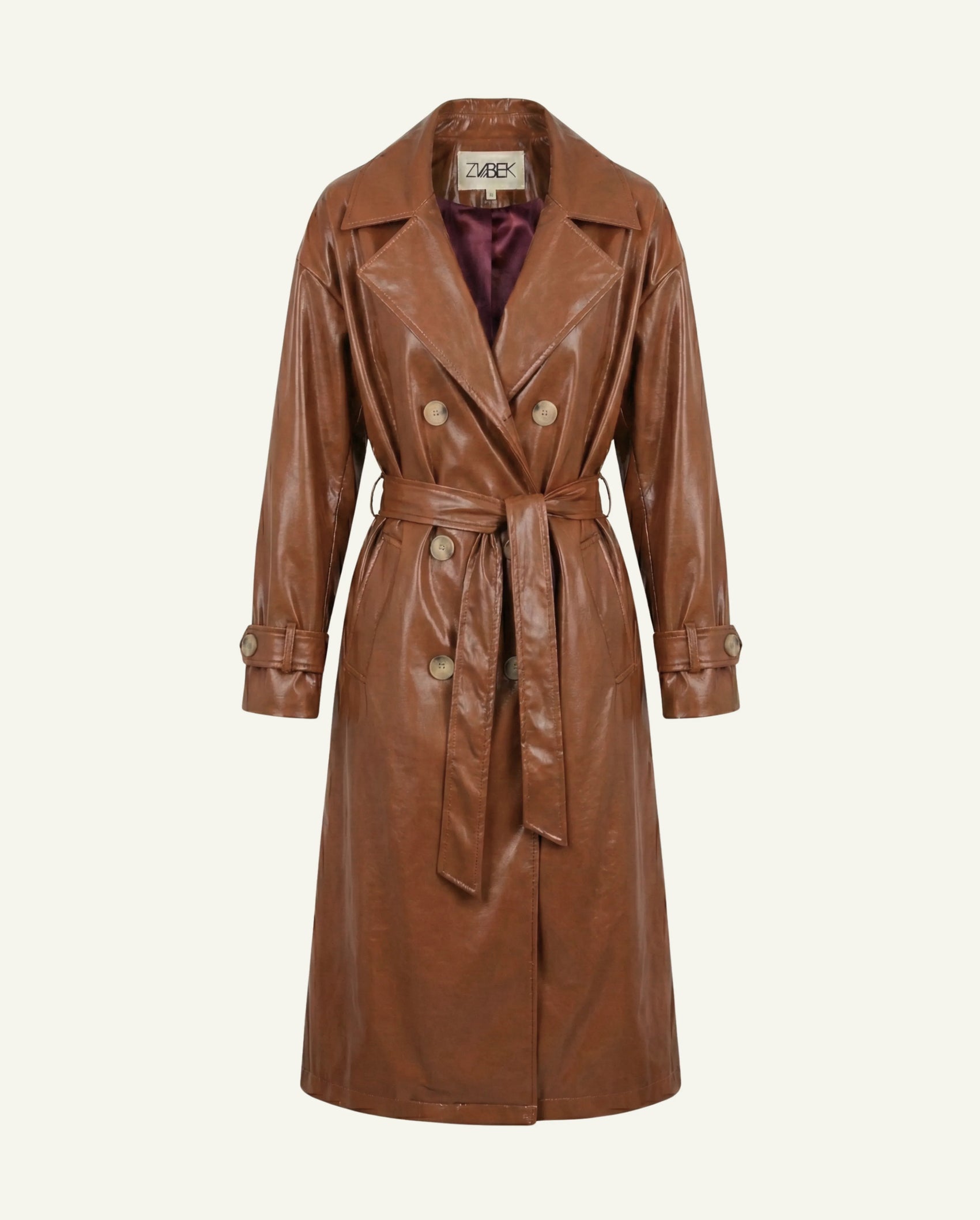 Trench Coat - Chocolate Brown - MellowConceptStore
