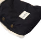 Waterproof Natural Wool Stroller Hand Muffs  Black&White
