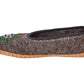 Adult Woolen Slippers (felt) with beads